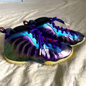 Nike Little Foamposite One, Iridescent purple Kids 2.5y,